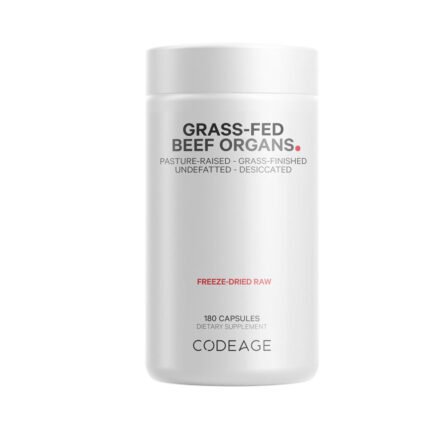 Codeage Grass Fed Beef Organs Supplement