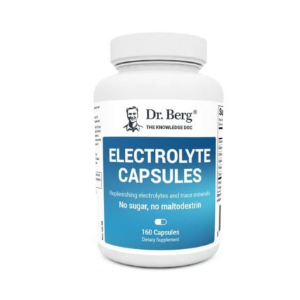 Dr. Berg Electrolyte Capsules – Electrolyte Supplements for Supporting Energy